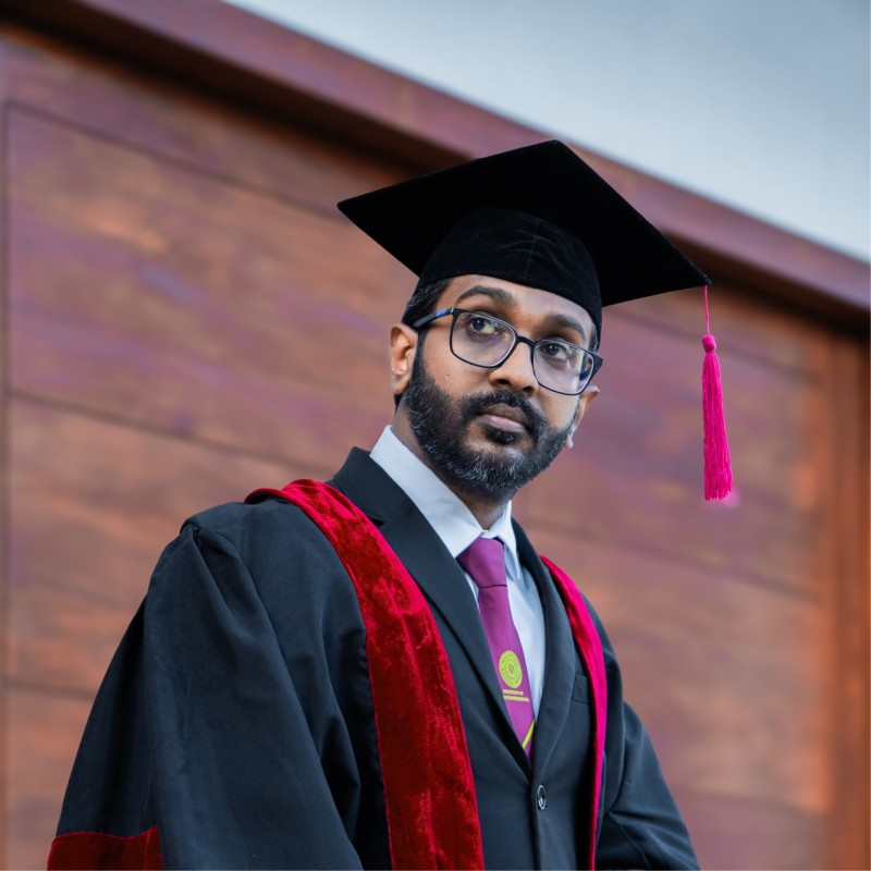 Portrait of Amesh Pathirana